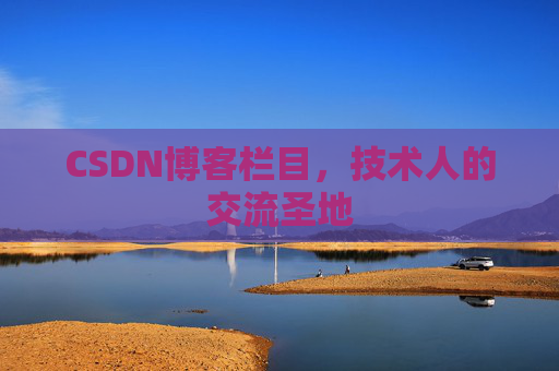 CSDN博客栏目，技术人的交流圣地